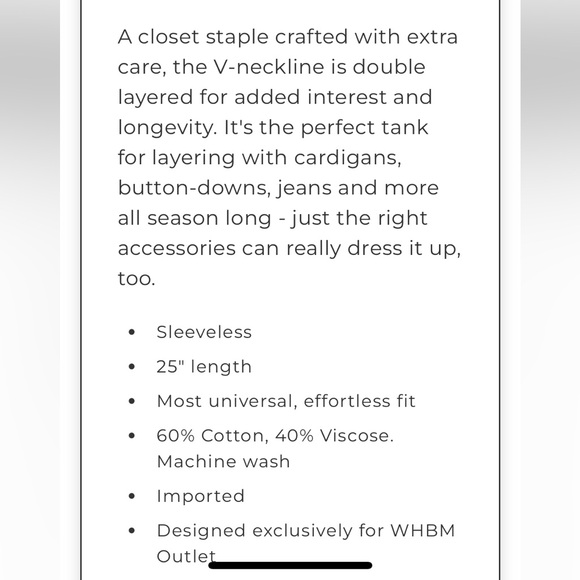 🆕 WHBM Double V-Neck Tank
Sketchy Poppy Dolce Black w/Pink flower print Size M - Picture 10 of 15